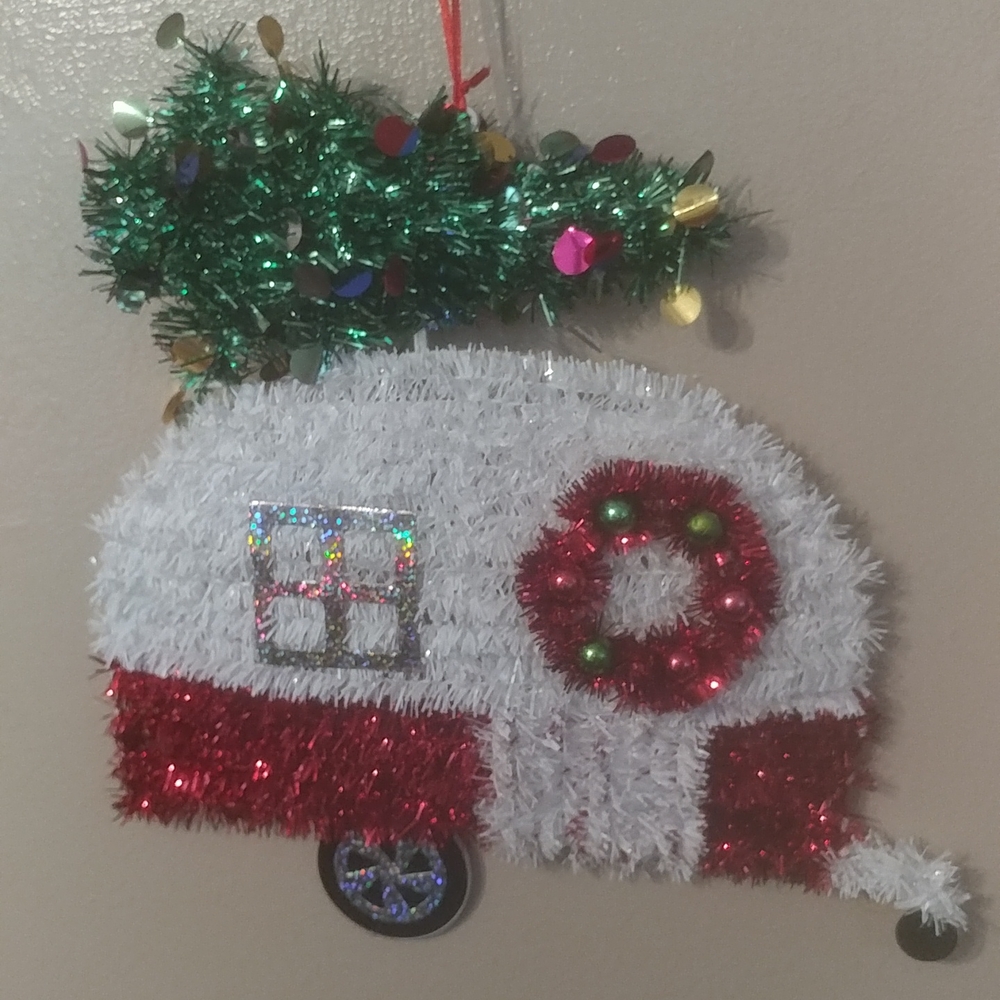 🆕🎄🎀Hanging Car with 🎄 - Picture 2 of 2